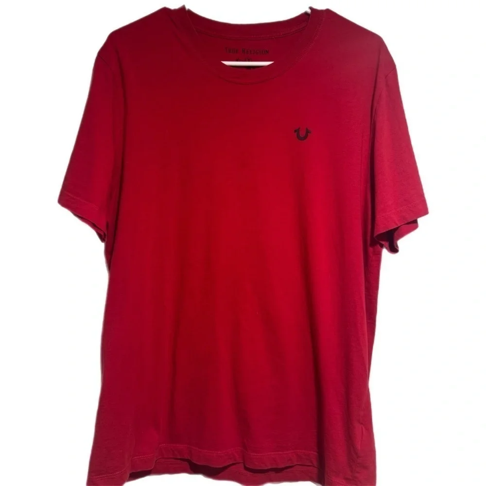 Red Men’s True Religion T Shirt